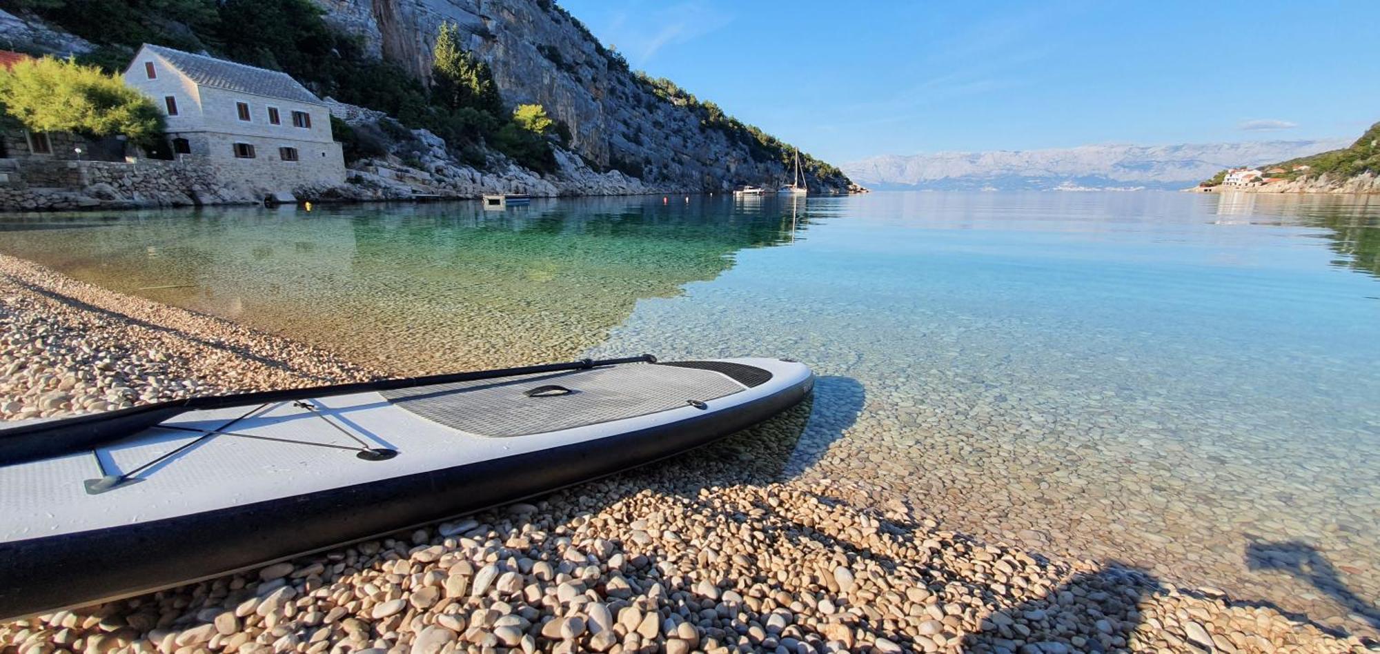 Hvar Stone Villa With Pool Vrbanj Buitenkant foto